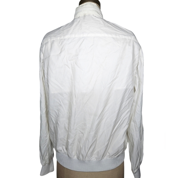 Vintage Lacoste | Albino Gator Logo | Nylon | Windbreaker | White | 90s Vtg - Picture 4 of 16